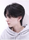 毛流れセンターパート！
