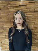シールエクステでハイライト再現！