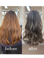 ヘアー デザイナーズ クルー ドルフィン(HAIR DESIGNERS CREW dolphin)&nbsp;contrast W highlight