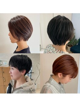 ゲリール ヘア プラス ケア(guerir hair+care)の写真/「丸みショート」も「ハンサムショート」もお任せ下さい♪軽やかな抜け感が◎毎日扱いやすいスタイルに…