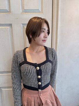 アロマ ヘアー ルーム 新宿3号店(AROMA hair room) イメチェン☆前髪流し☆ショートボブ☆ショートレイヤー☆ひし形