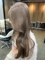 インデックスヘアー 錦糸町店(in'dex hair)&nbsp;ブリーチありミルクティーベージュ[錦糸町/錦糸町駅/レイヤー］