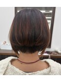 前下がりショートボブ
