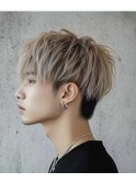 韓国マッシュスペインカールニュアンスパーマスパイキーショー