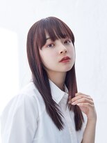 ラフィス ヘアー シーン 調布店(La fith hair scene) 【La fith】チェリーブラウン×サラ艶ロング