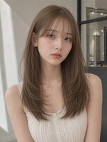 ユーフォリア 青山(Euphoria)&nbsp;大人美人艶カラー小顔カット透明感ロング