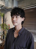 キュー(Cue_)&nbsp;【MAYU】大人ニュアンス2wayパーマ骨格補正カット