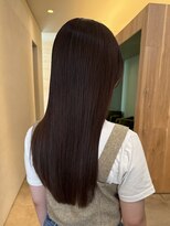 トップヘアーヒルズ 安城(TOP HAIR HILLS) ツヤ感たっぷりのナチュラルブラウンヘア