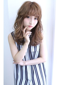 ディアー バイ ケージー アンド(Dear by KG and) 【Dear】やわらかウェーブセミロングアッシュブラウン