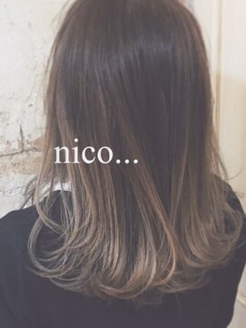 ヘア ラボ ニコ 藤沢店(hair Labo nico...) グラデーションカラー