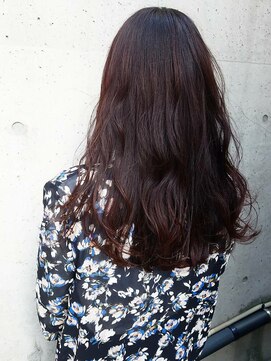 リップソウル(RIP SOUL) 《RIP SOUL》艶カラーピンクブラウン 重めスタイル