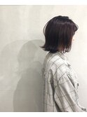 N/92co. 切りっぱなしボブ×tintbarベリーベリーピンク