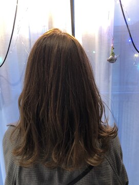 ロンドアベニール 北千住(Lond avenir) namie お客様スタイル×柔らかハイトーンベージュ