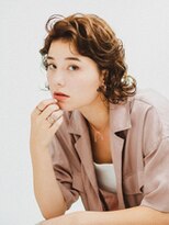 ティファ 栄(Tiffa)&nbsp;ダブルバングのハンサムパーマ