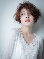 カバーヘア イヴ 戸頭店(COVER HAIR EVE) ピンクカラーxひし形シルエット小顔グラボブx戸頭20代30代40代