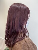 ネオリーブソラ 相模大野店(Neolive sola)&nbsp;ブリーチ必須！ピンクパープルカラー