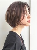 大人女子のイメチェンヘア自信あり!ラベンダーカラー