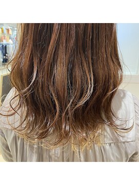 シャンプーボーイ ミルクティー×オレンジブラウン♪