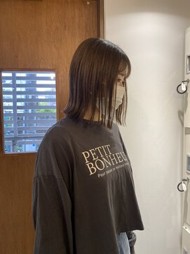 ハグ 横浜(HUG) 切りっぱなしボブ