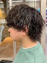 ジーニー 本厚木(Genie)&nbsp;ツイストスパイラルウルフ/波巻き/ハイライト/マッシュパーマ/