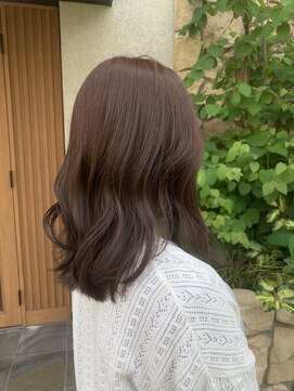 マイン(MINe) 透明感ピンクブラウン【デザイナー徳盛】