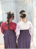 袴着付け
