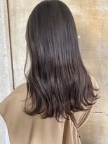 ガーデンヨコハマ(GARDEN YOKOHAMA)&nbsp;ブリーチなし　グレージュ　透明感　ベージュ　セミロング　美髪