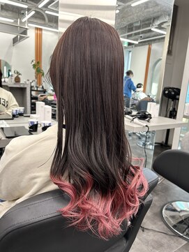 エイト 立川店(EIGHT) ☆裾カラー×キャンディピンク☆