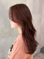 アイティーバイアルバム 八王子店(IT by ALBUM)&nbsp;カーキベージュ美髪グレージュカラーくびレイヤー_ba492131