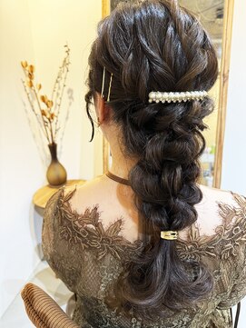 アトムテ(atomte) 太めのゆるふわ編み下ろし＊