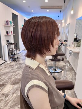 リシェイル(RICHAIR) ナチュラルレイヤーでマッシュウルフ