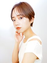 オーバーヘアー 長岡京店(over hair)&nbsp;ハンサムショート×ブラウンベージュ
