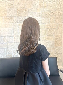 ヴァン カウンシル 川口店(VAN COUNCIL) うるおい艶髪カラー ケアパーマ ミルクティベージュ/ブラウン#3