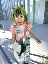 カケル(×.)&nbsp;ネオンライム×ブラック