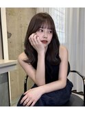 《出永 彩花style》韓国ヘア/艶カラー/髪質改善/顔周りカット