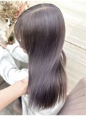 《高瀬寛菜》ダークグレージュ/ブリーチ大宮埼玉/ブルーシルバー