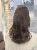 冬の透明感カラー
