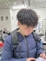 アオ(ao.)&nbsp;ひし形メンズ刈り上げマッシュ！