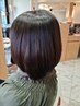 ヘアマニキュア+髪質改善水素TR+似合わせカット+アロマシャンプー