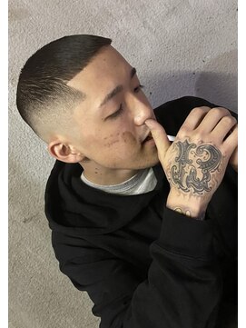 ドルクス 上野店(Dorcus) イージーパーマ　スキンフェード　クロップスタイル