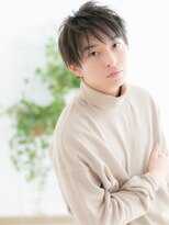 ネル 仙台(Nelu)&nbsp;仙台/髪質改善/ミントアッシュ×ニュアンスフェザーパーマb