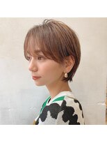 キミトヘアデザインアンドスパ(Kimito Hair design&spa)&nbsp;大人可愛い20代30代40代前下がりひし形小顔ボブ丸みショート