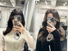 韓国風スタイリング方法も丁寧にレクチャー[船橋/ブリーチ/ケアブリーチ/バレイヤージュ/シャドールーツ］