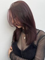 デコ(DECO)&nbsp;【ayano】レイヤーカット×ボルドー