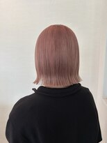 リアン 熊谷本店(Rien)&nbsp;ハイトーンボブピンクベージュ！