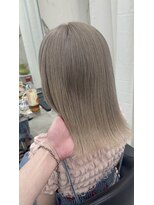 エトワール(ETOILE)&nbsp;神戸三ノ宮/ミルクティーベージュ/ブリーチ/ハイトーンボブ