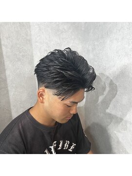 デン 仙台店(DEN) フェザーパーマ/スパイキーショート[榴岡/メンズ/理容室]