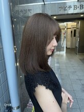 ファーレンピュア(FAHREN PURE)&nbsp;グレージュ／ブリーチなし／イルミナカラー／レイヤー／和光市