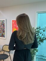 アオ ミナミアオヤマ(Ao. minami aoyama)&nbsp;似合わせレイヤー／顔周りレイヤー/レイヤー/ロング/ハイライト