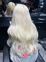 バトー(bAteAu)&nbsp;ホワイトブロンドエクステ100本